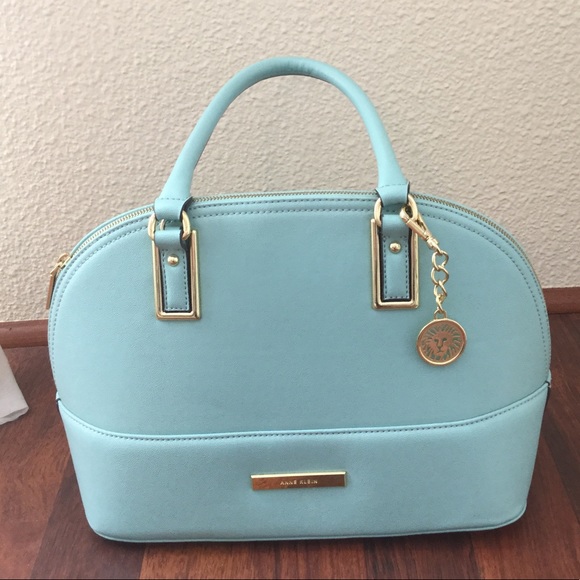 Anne Klein Handbags - Perfect Anne Klein aqua bag